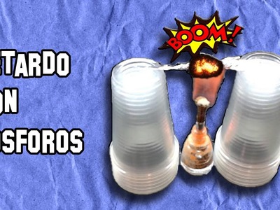 Como Hacer un mini Petardo Casero | How to make a mini Firecracker Home