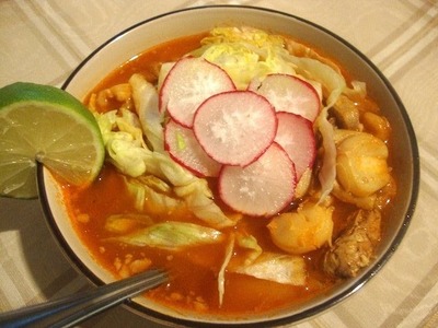 Receta de pozole rojo - comida mexicana - La receta de la abuelita