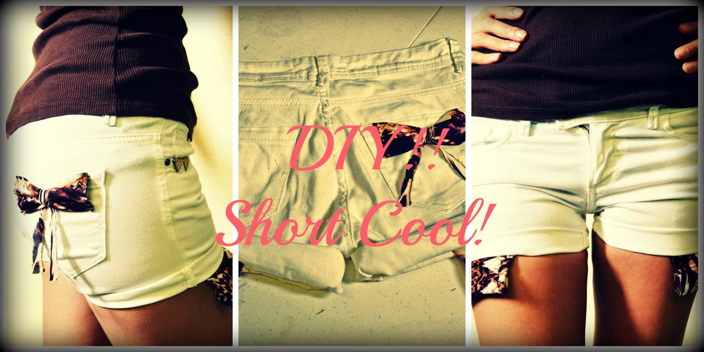 Shorts con bolsillos Cool! DIY-Mon