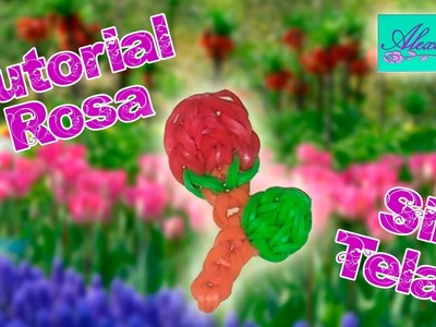 ♥ Tutorial: Rosa de gomitas (sin telar) {especial Día de la Madre} ♥