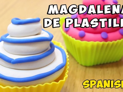 Cómo Hacer Cupcakes de Plastilina FACIL