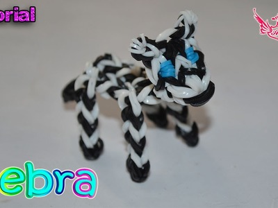 ♥ Tutorial: Cebra en 3D (sin telar) ♥
