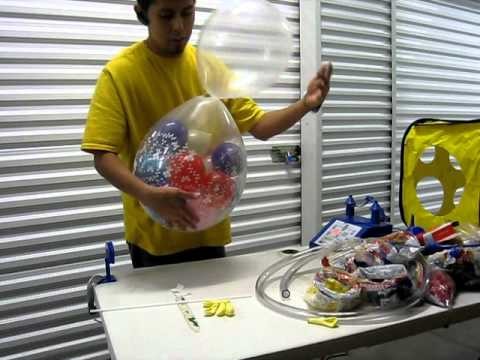 Decoracion con globos - Como hacer un payaso de globos Parte 1