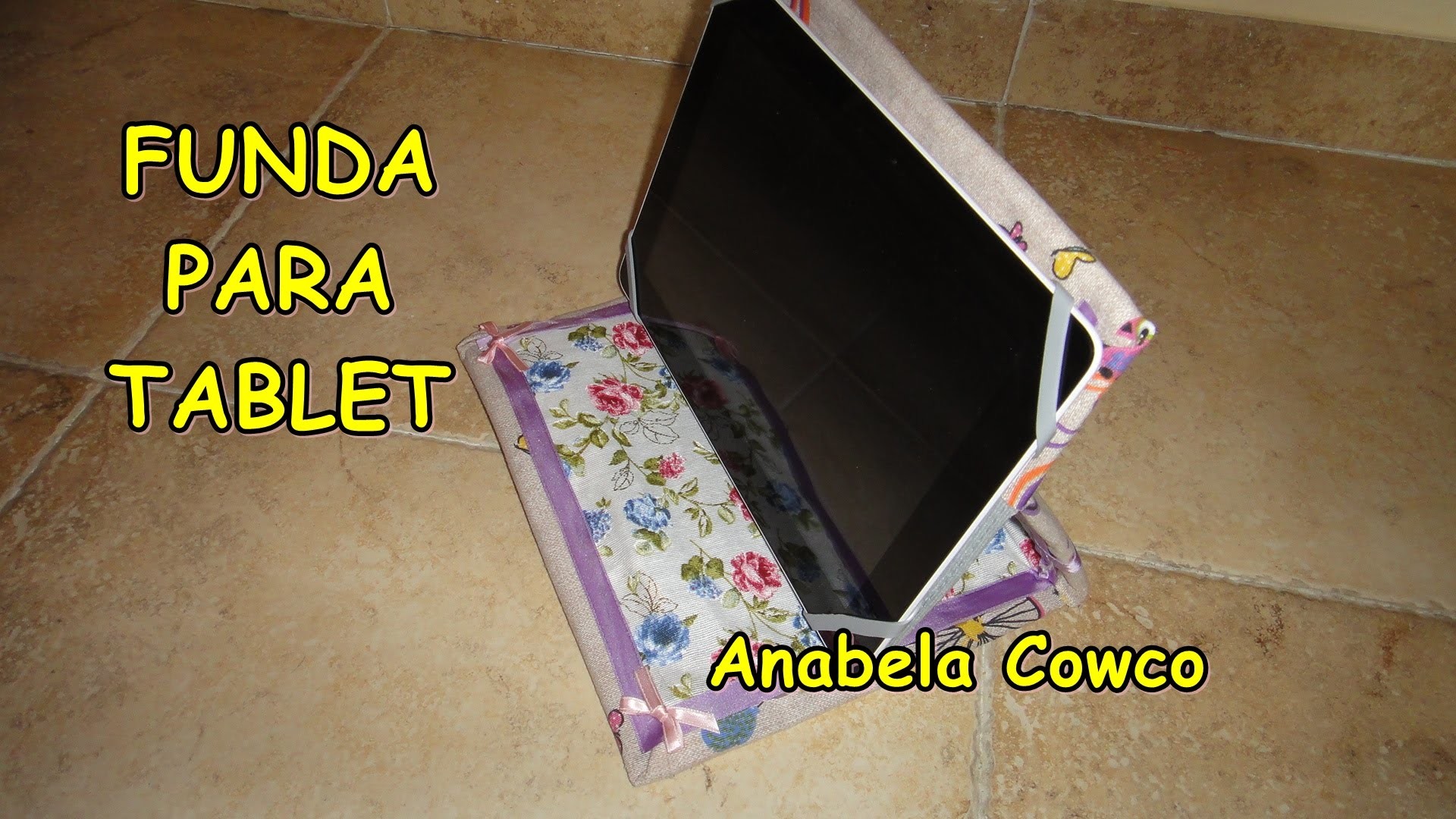 Cómo hacer. renovar tu funda para tablet by Anabela cowco