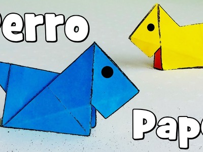 Perro de Papel - Origami