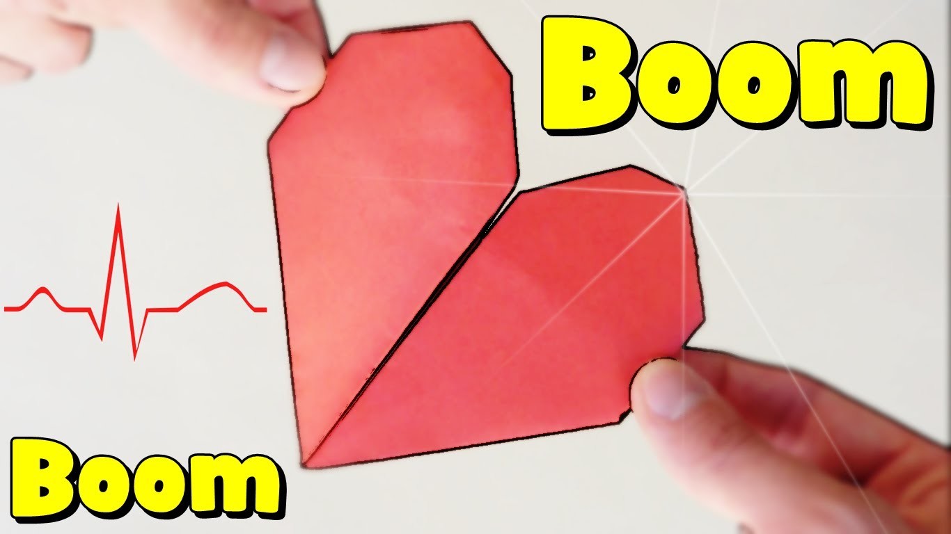 Corazón que LATE - Origami BOOM BOOM