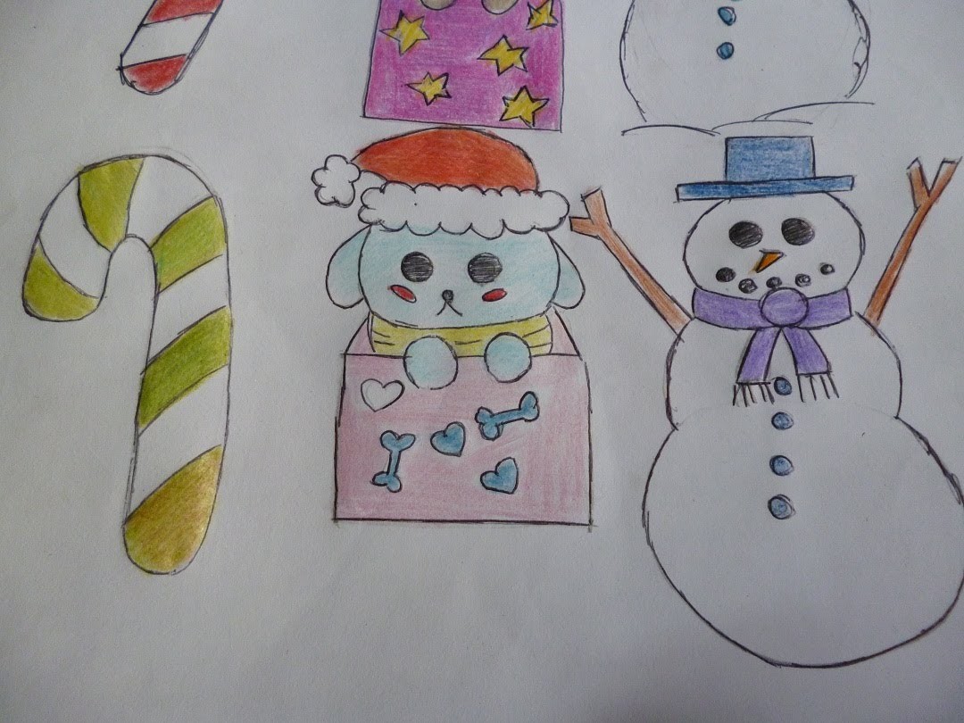 Crea dibujos navideños Dibujin Dibujado Aprende a Dibujar