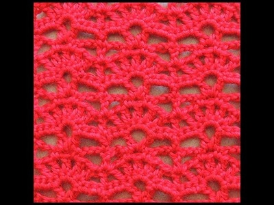Crochet : Punto Abanico # 6