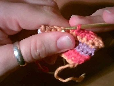 Ganchillo crochet. Como hacer aumentos y diminuciones