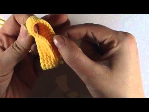 Corregir hilo suelto en el tejido amigurumi