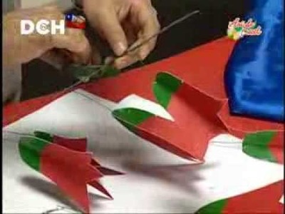 Guirnalda con copihues