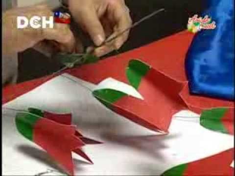 Guirnalda con copihues