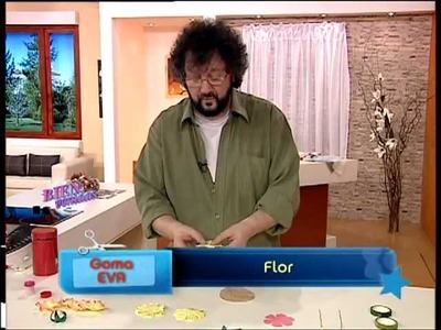 Jorge Rubicce - Bienvenidas TV - Flor en Goma Eva, un Margaritón