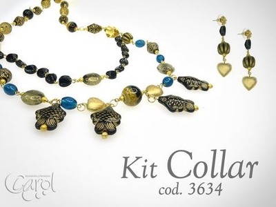 KIT 3634 Kit collar acrilico pez x und