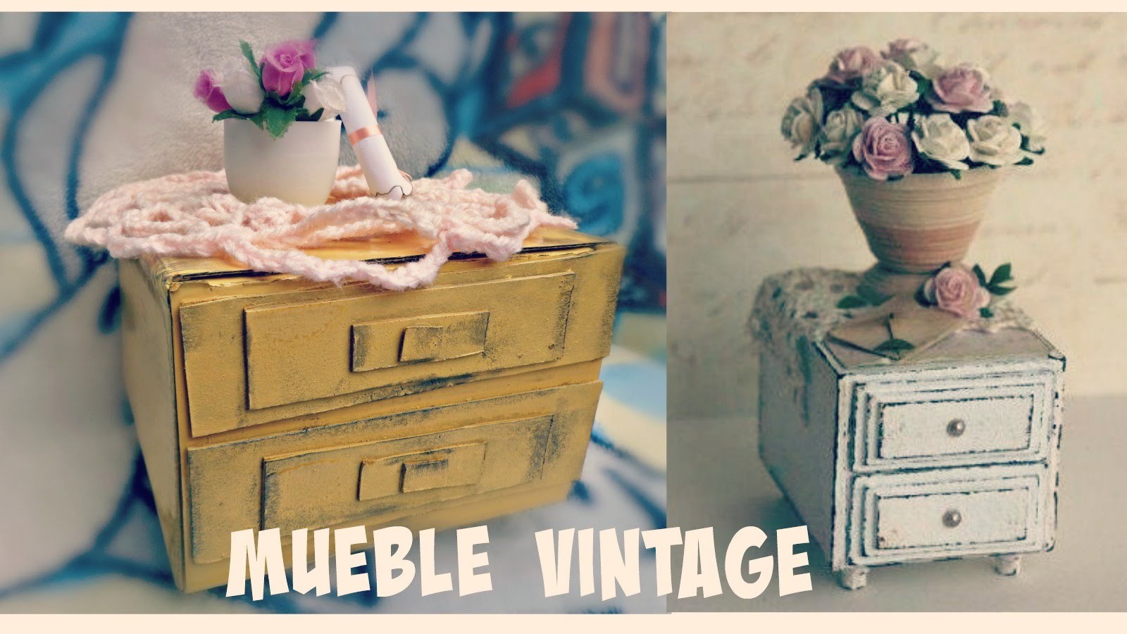 Mueble Vintage - Regalo para mamá ♥ Ojitoz Anshu