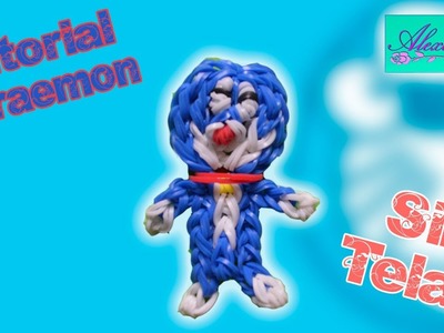 ♥ Tutorial: Doraemon de gomitas (sin telar) ♥