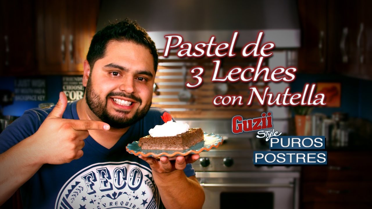 Guzii Style - Pastel de Tres Leches con Nutella