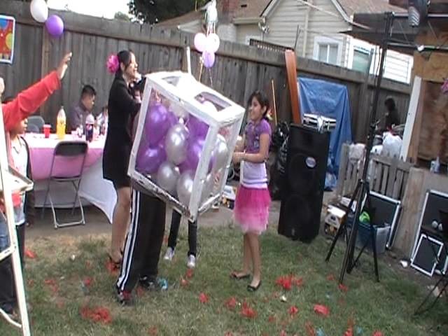 La piñata de globos