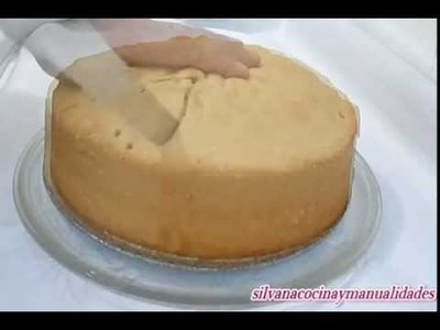 Receta: Bizcocho Basico Para Tortas - Silvana Cocina Y Manualidades