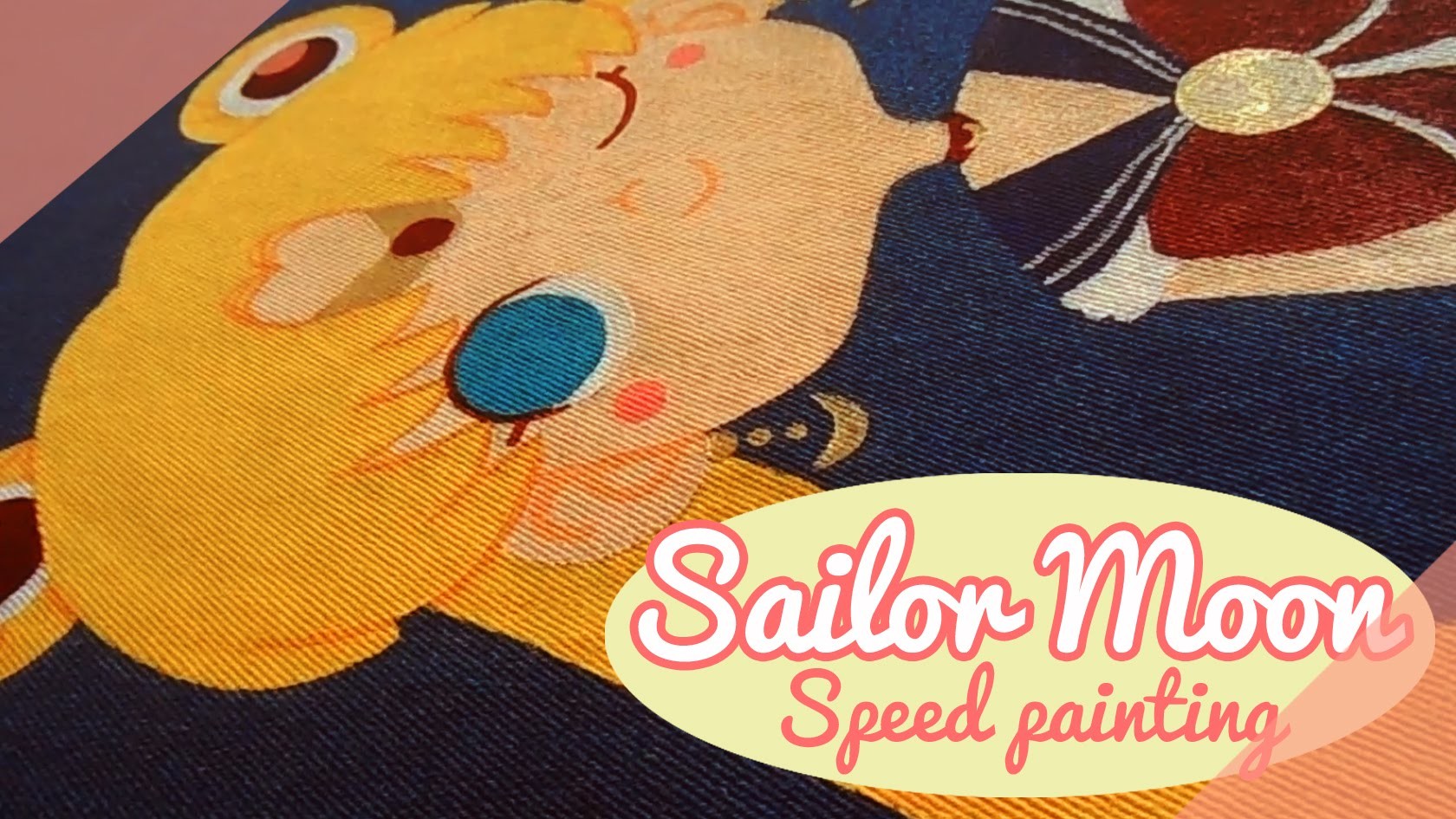 ♡ Sailor Moon ♡. Speed painting. Painting process By Piyoasdf