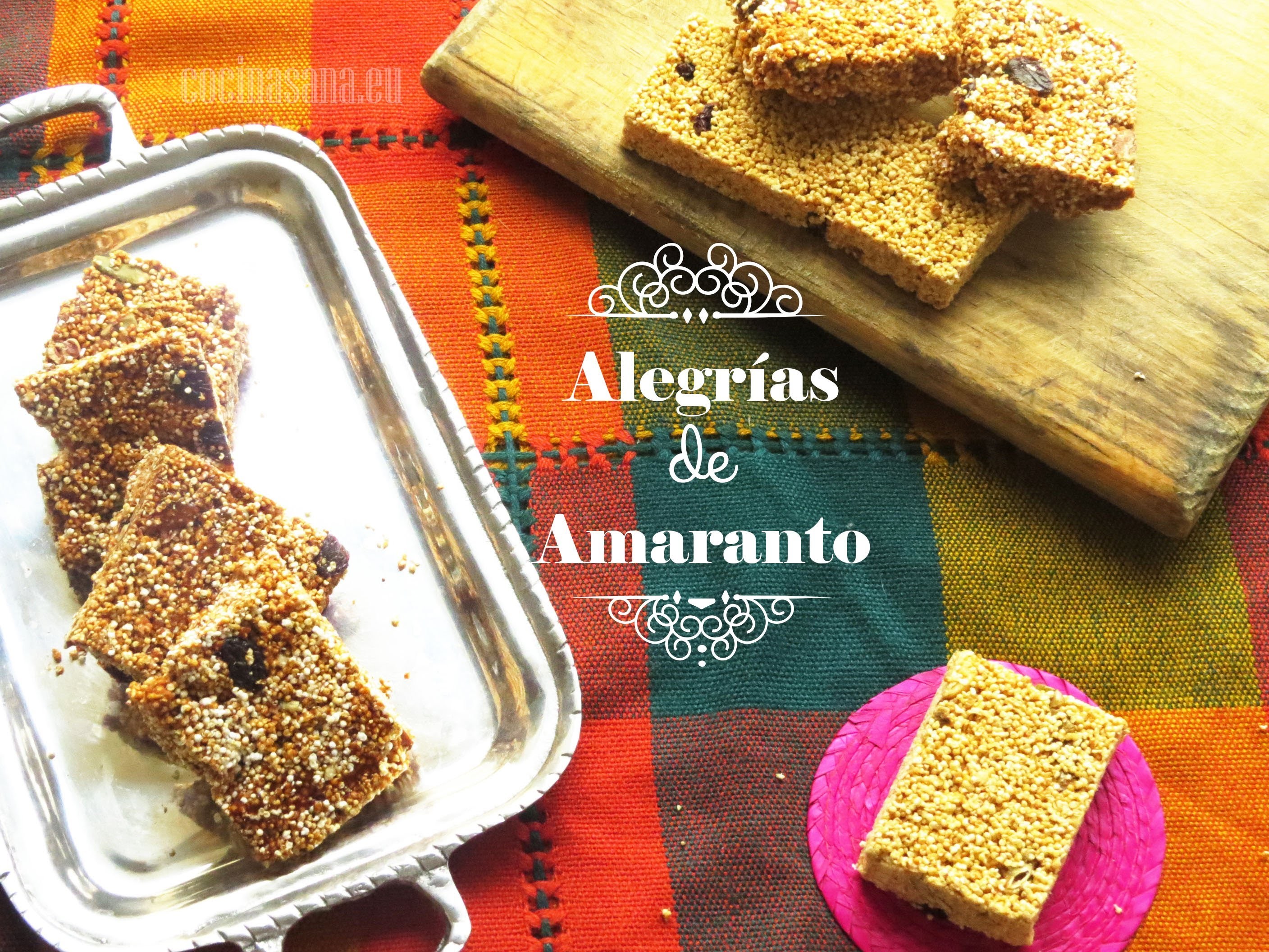 Alegrías de Amaranto: Como preparar este dulce típico paso a paso