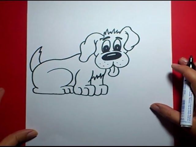 Como dibujar un perro paso a paso 17 | How to draw a dog 17