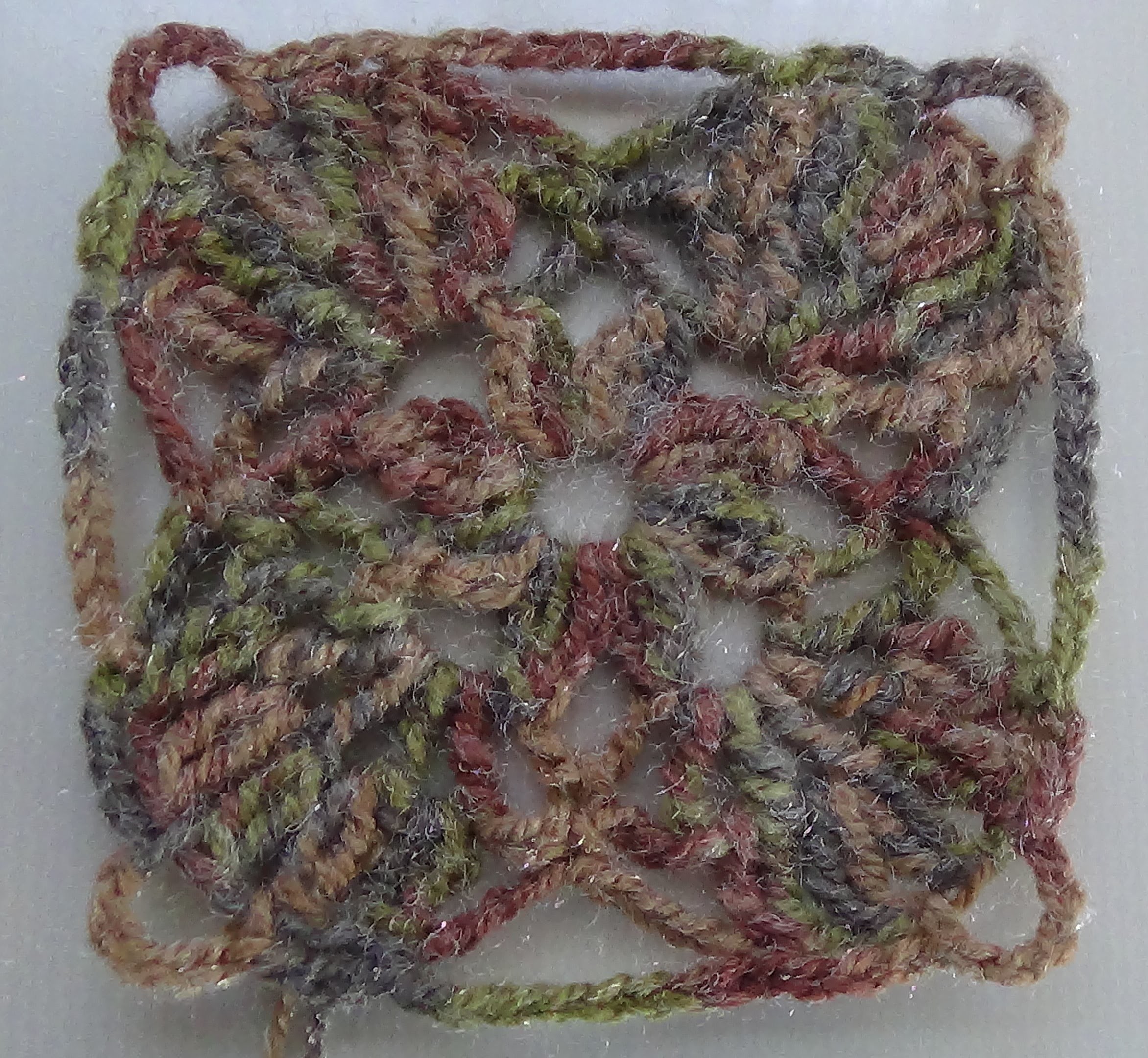 Como Tejer paso a paso Cuadro Multiusos a crochet