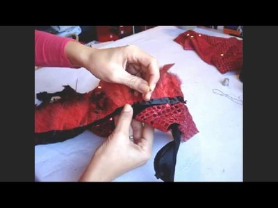 DIY Traje plumas danza oriental   Belly dance feather costume