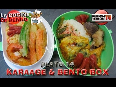 Karaage & Bento box - Plato 14 - La cocina de Genko [Mision Tokyo TV]