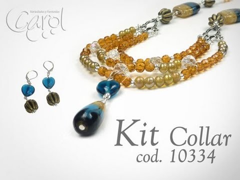 KIT 10334 Kit collar cristal chino x und