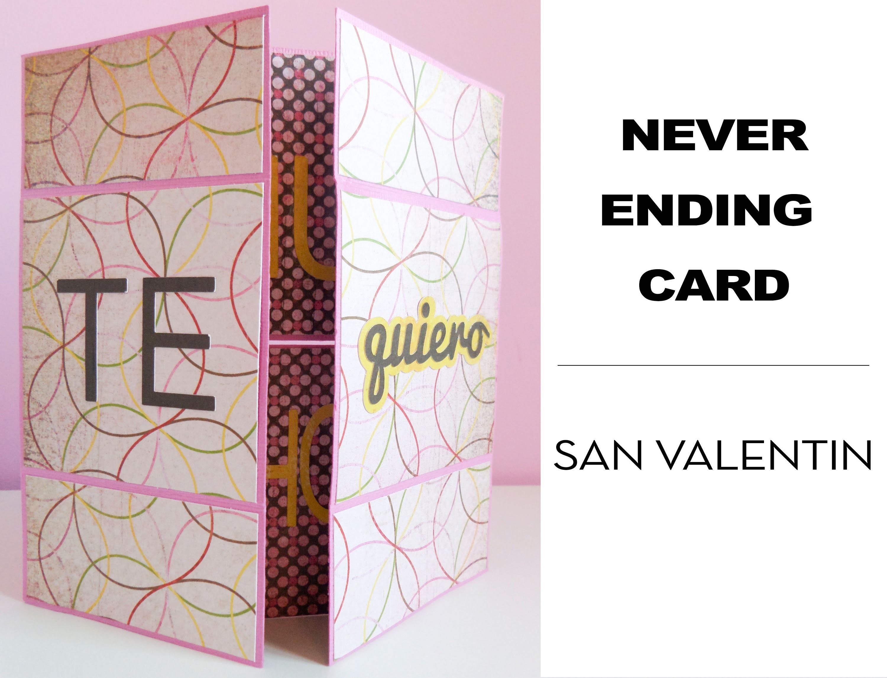 Never ending card San Valentín