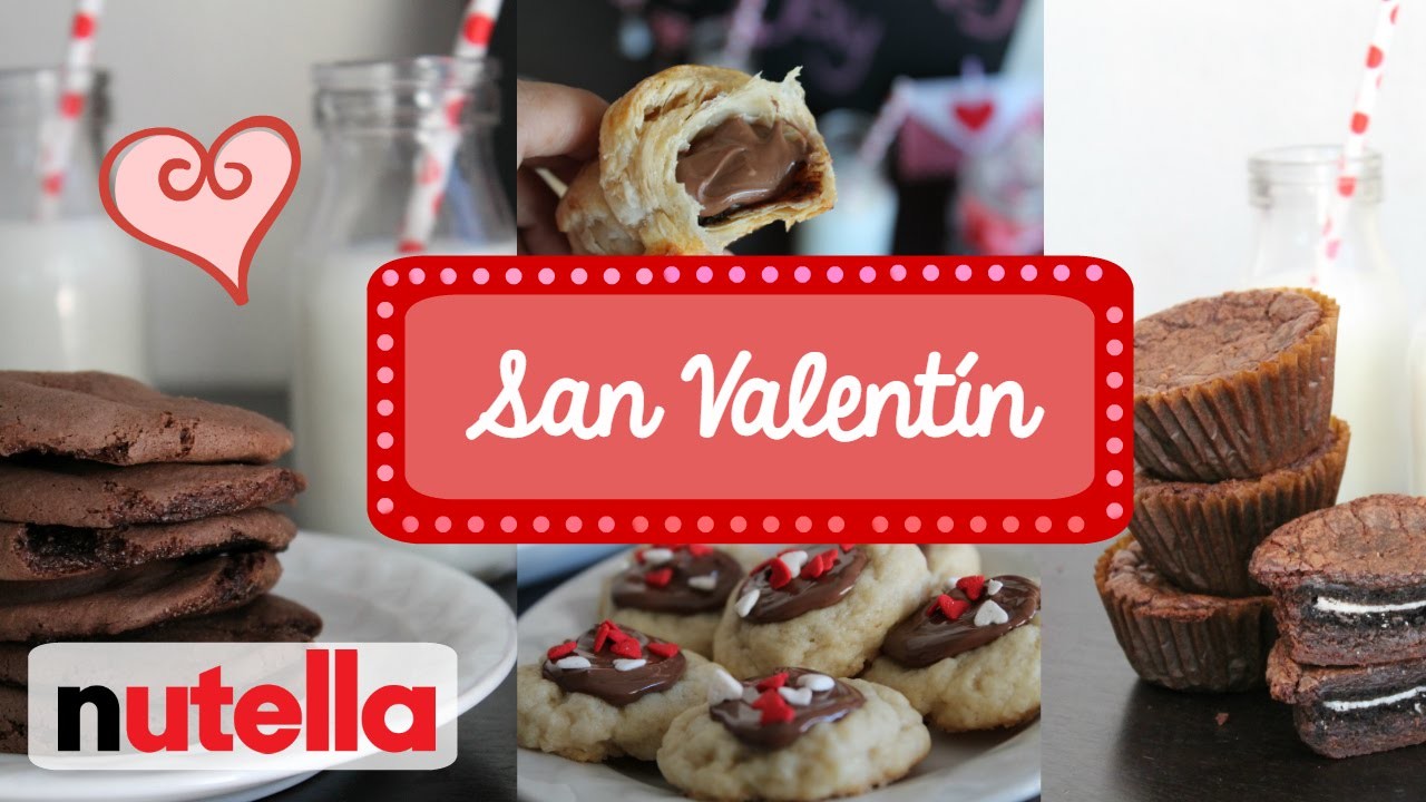 Postres para San Valentín de Nutella! | PARTE 2