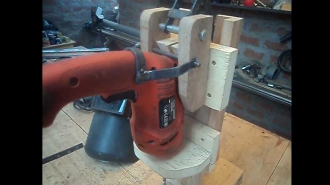 TALADRO VERTICAL CASERO - Homemade Drill Press