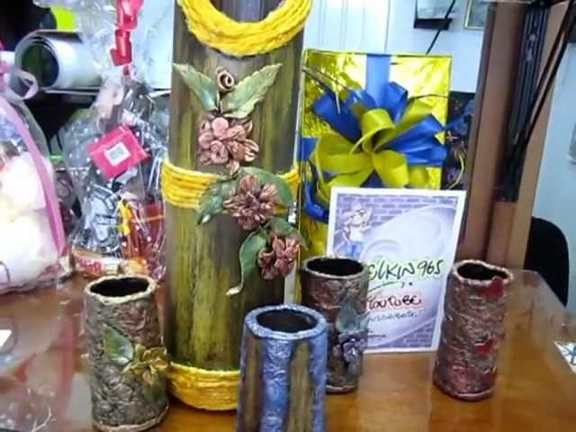 Artesanias con elementos reciclados