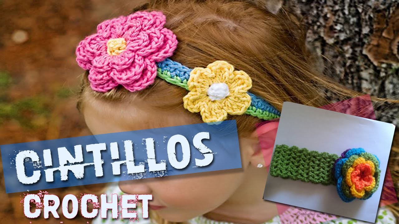 Cintillos Tejidos a Crochet