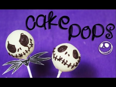 ➾ Como Hacer Cake Pops ✝ SIN BETUN ! de Jack skellington ☠ - Miranda Ibañez