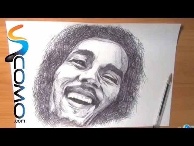 Dibujar a Bob Marley