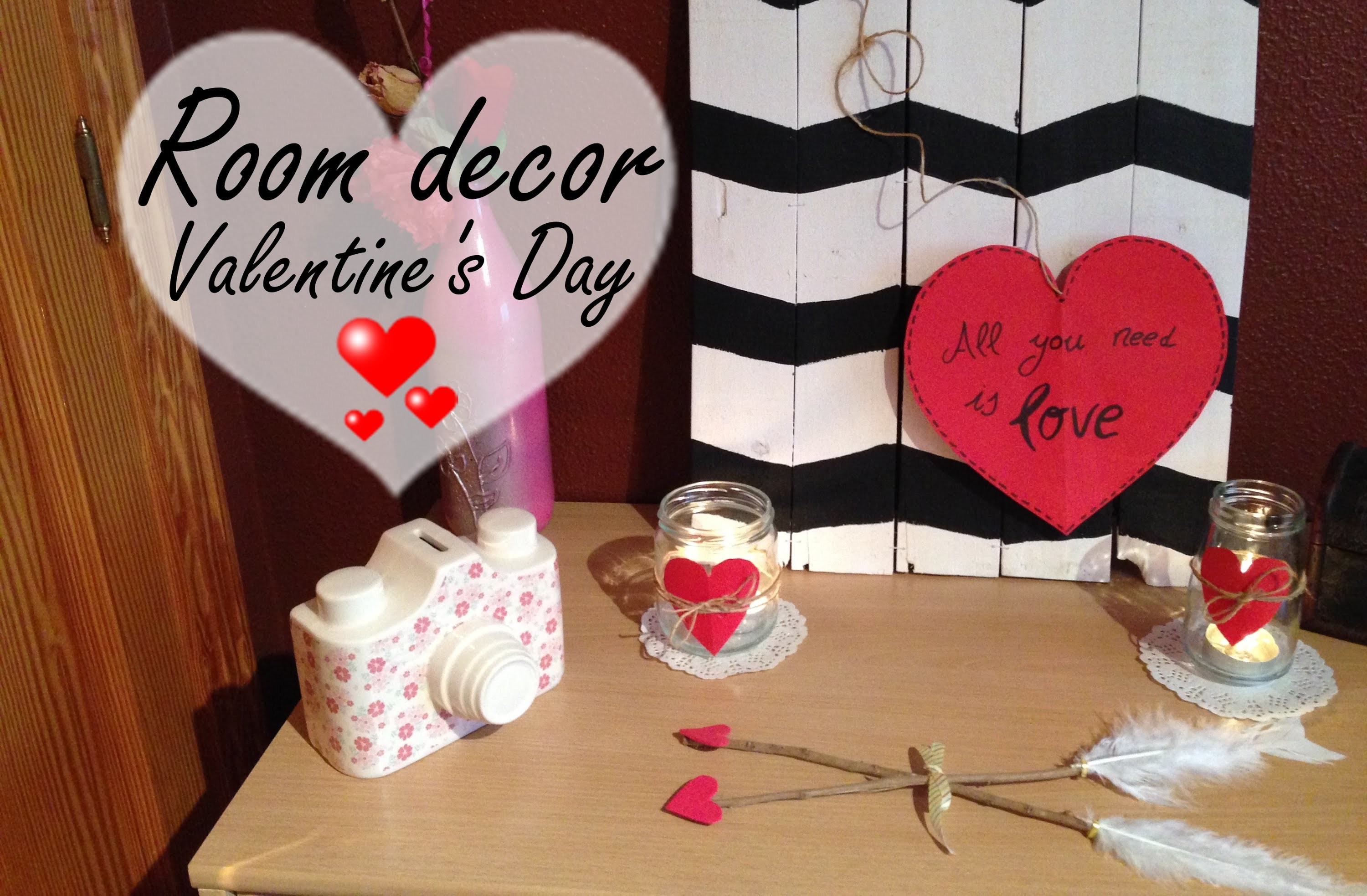 Diy| ♡ Room Decor Valentine's day ♡ ( yoyomelody)