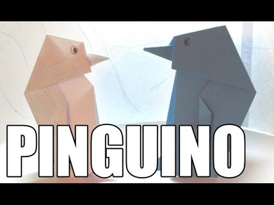 Origami de animales | Como hacer un PINGUINO DE PAPEL paso a paso SUPER FACIL!
