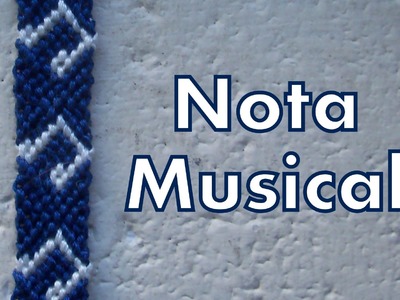 Pulsera de Hilo: Nota Musical
