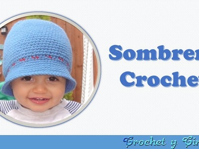 Sombrero – Gorro crochet (ganchillo) verano para niño