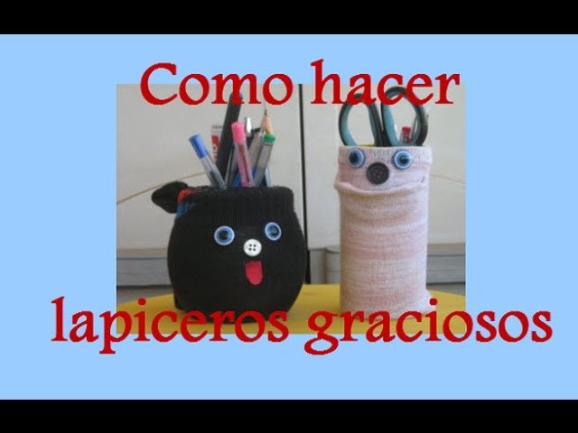 Truco para hacer lapiceros graciosos y divertidos