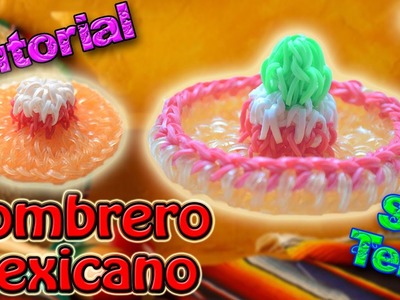 ♥ Tutorial: Sombrero Charro o Mexicano de gomitas en 3D (sin telar) ♥