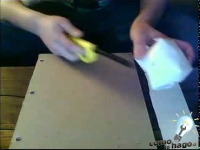 Como hacer un cohete de papel