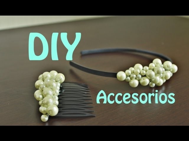 DIY Accesorios con Perlas (Muy fácil)