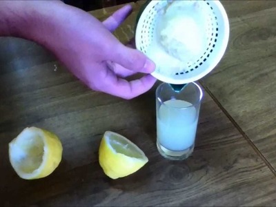 Experimento tinta invisible (con zumo de limón)