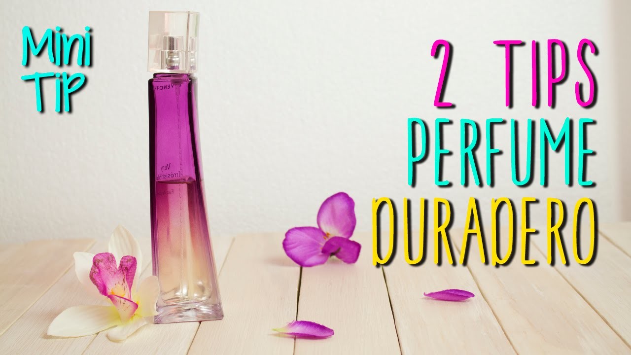 Mini Tip #47 Cómo hacer que el perfume dure más - 2 Formas Rápidas