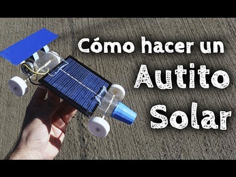 Cómo hacer un Auto Solar Casero