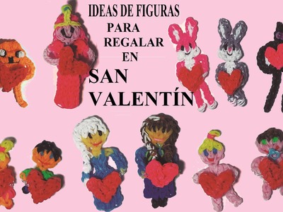 Mis ideas de figuras de gomitas para regalar en San Valentín con un corazón