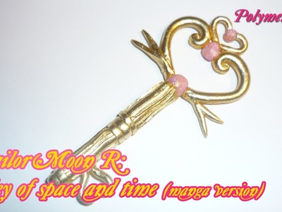 Sailor Moon R: Key of Space and time (manga ver.) Polymer clay